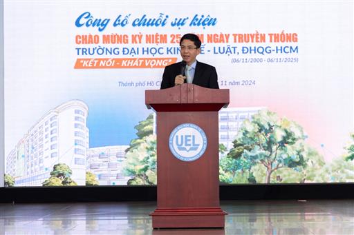 Hướng đến kỷ niệm 25 năm ngày Truyền thống UEL: “Kết nối” toàn diện, “khát vọng